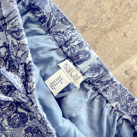 Rachel Zoe Tiered Maxi Skirt Cotton Floral Print Size M New w/Tag Retail ~$120 - Picture 8 of 9